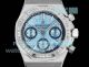 Swiss 11 Clone Audemars Piguet Royal Oak Lady 7750 Baby Blue Baguettes Watch (2)_th.jpg